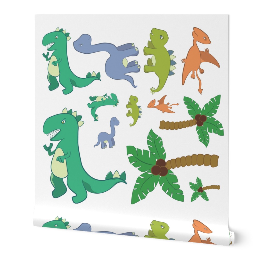 Dinosaur Decals 30 in