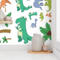 Dinosaur Decals 30 in