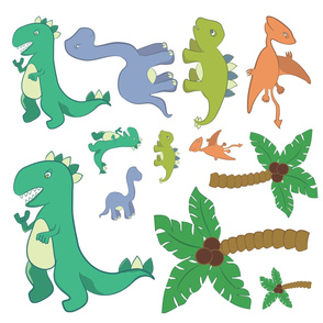 Dinosaur Decals 30 in