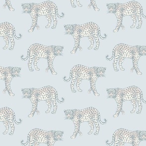 Leopard serene neutral boho 