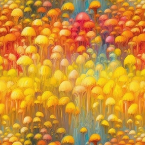 Abstract Mushrooms