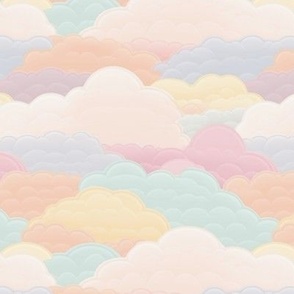 Soft Pastel Clouds