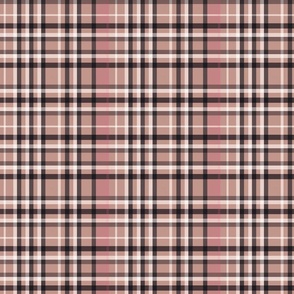 Neutral Plaid in Pink