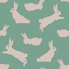 Rabbits - Mint Green