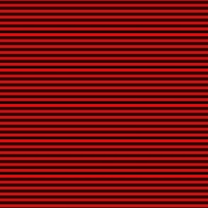 Stripes (mini red/black) // little small scale tiny mini micro doll 