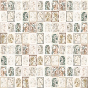 Horse Stamp Collection, Grecian 