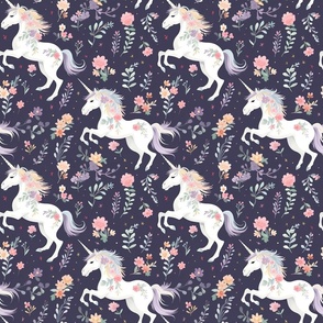 Floral Whispers and Unicorn Dreams