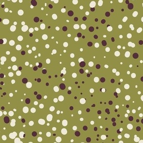 Large // Spooky Speckled Spots: Halloween-Inspired Blender -  Lime Green