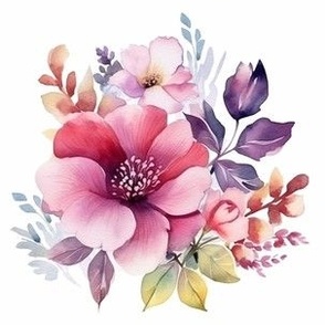 Watercolor Flowers 16