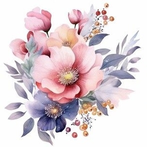 Watercolor Flowers 35