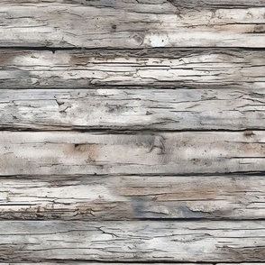 Log Cabin Log Wall Weathered Aged Realistic Wood Wester Farmhouse 