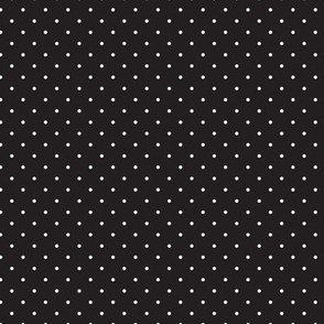 Micro scale black and white Swiss dots