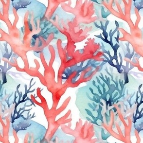 Watercolor Coral