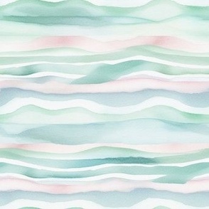 Soft Watercolor Waves