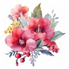 Watercolor Flowers 43