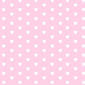 Tiny Hearts on Pink