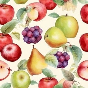Apples Pears Grapes
