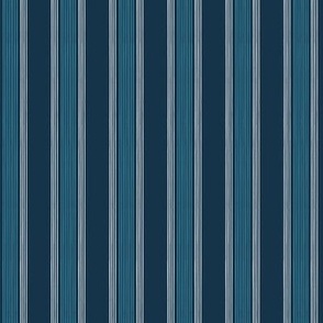 Stripes - Nautical Coordinate - blue/blue - LAD23