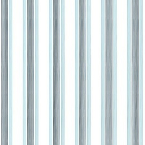 Stripes - Nautical Coordinate - blue/white - LAD23