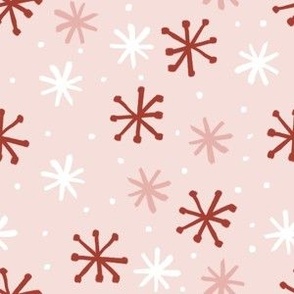Pink Snowflakes 