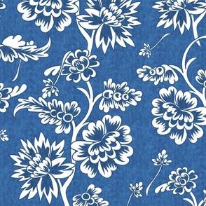 Big Bold Blue Chintz