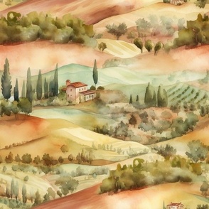 Tuscany Villa on Hill