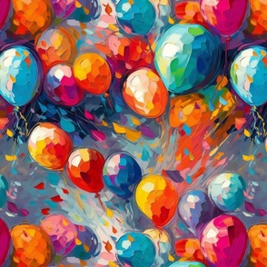 impasto balloons 