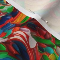 melted impasto candy 