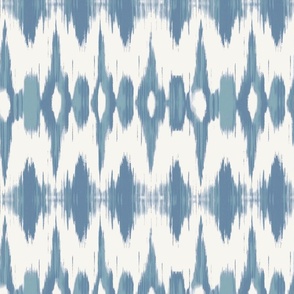 Languedoc Ikat Blue Green 2