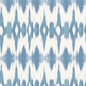 Languedoc Ikat Blue Green