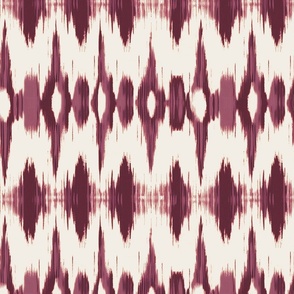 Languedoc Ikat Eggplant