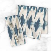 Languedoc Ikat Steel Blue