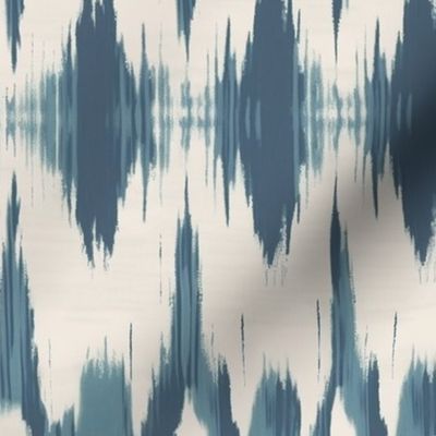 Languedoc Ikat Steel Blue