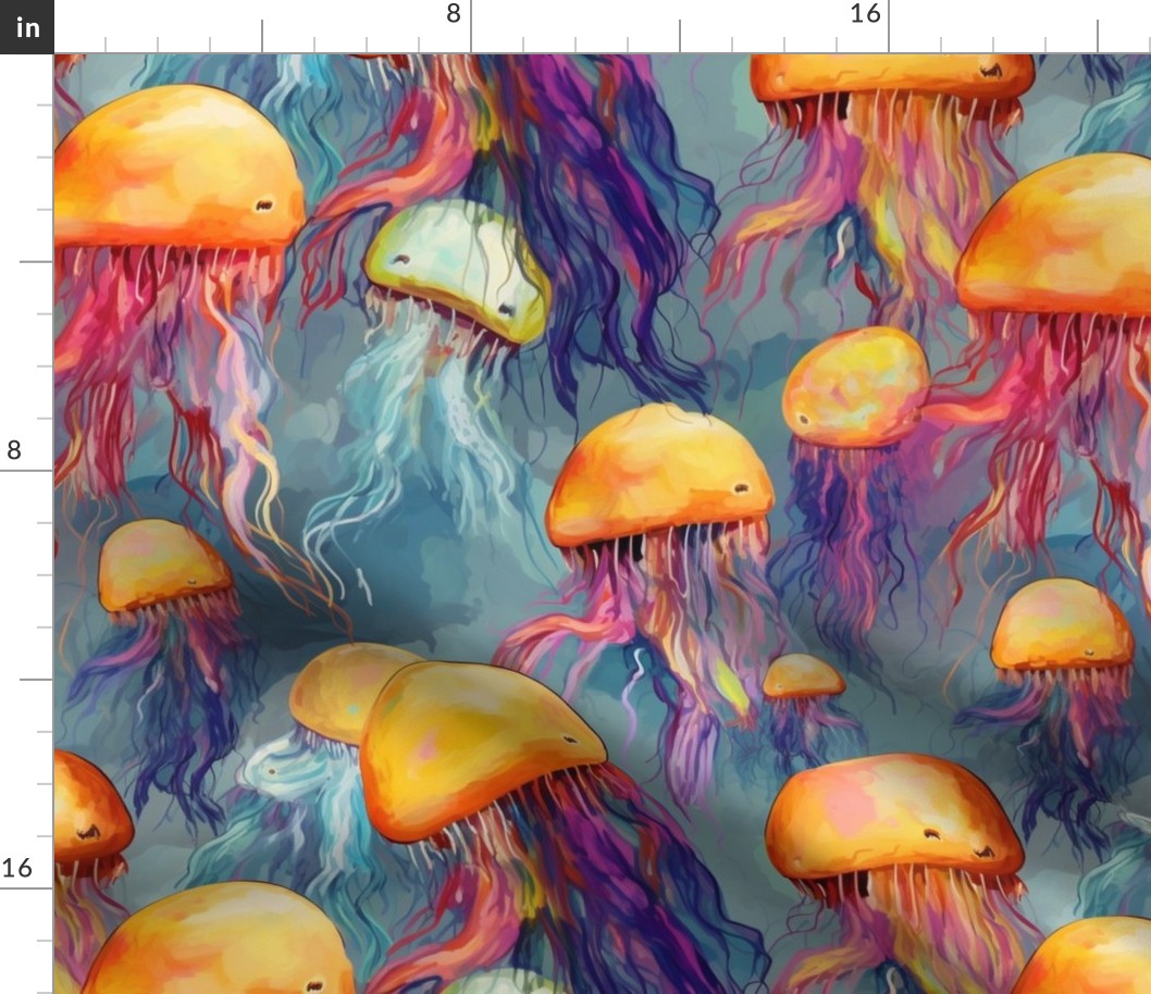 impasto jellyfish cuteness