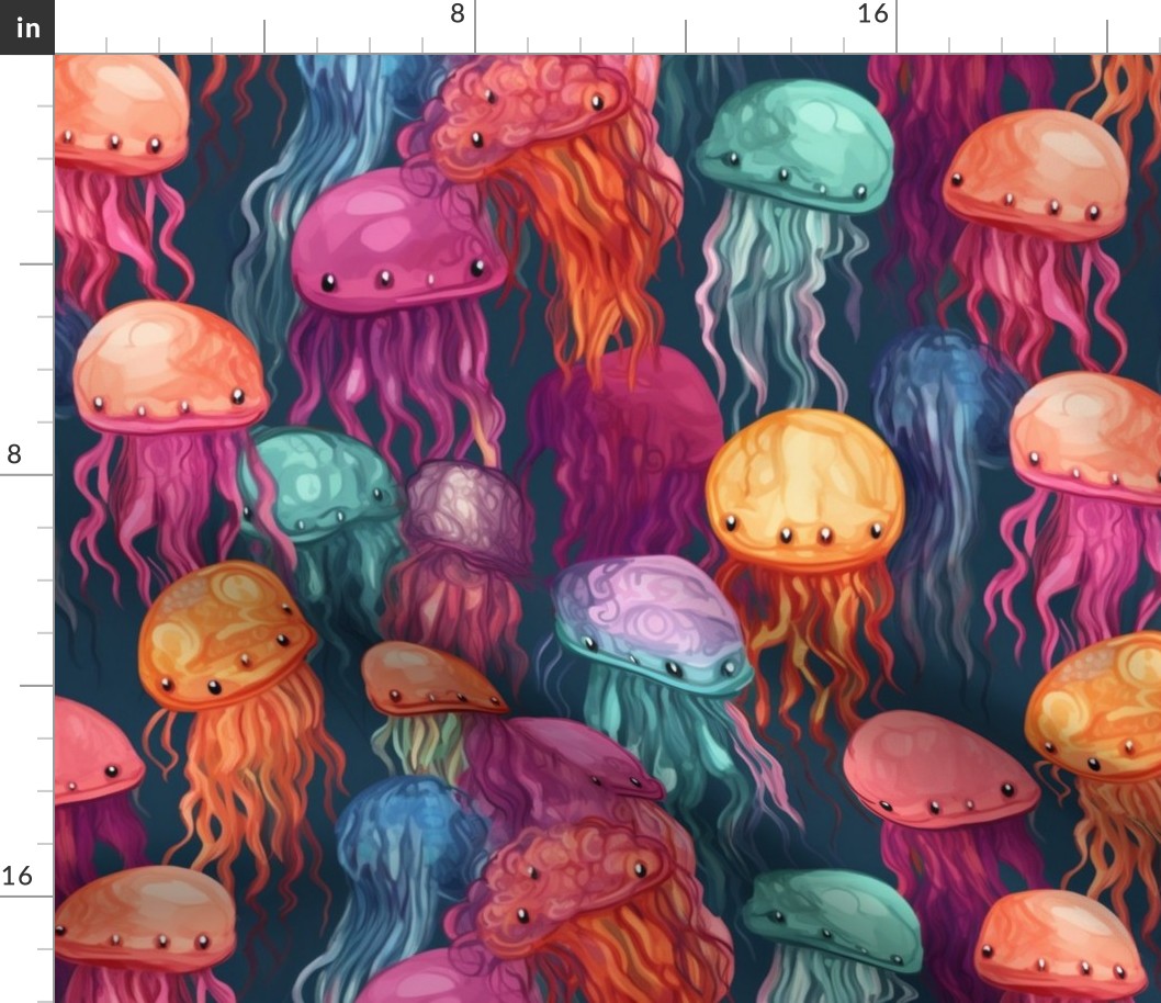 impasto kawaii jellyfish 