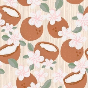 Coconuts & Monoi Flowers-blush