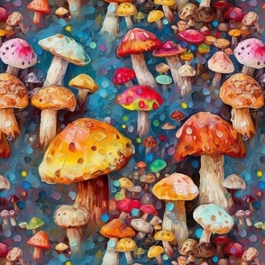 impasto mushrooms wonderland