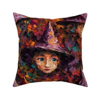 impasto witches and witch hats
