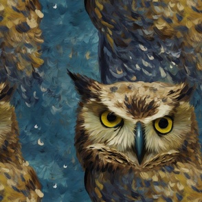 van gogh owl