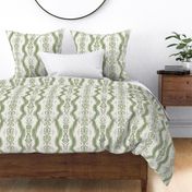 Ikat of the Orient Spring Green