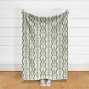 Ikat of the Orient Spring Green