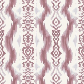 Ikat of the Orient Cranberry