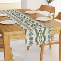 Ikat of the Orient Muted Olive