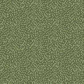 322 - Small mini micro tiny scale textured organic dashes in leafy forest greens, and strokes  coordinate for patchwork,. quilting,  crafts, baby and nursery crafts, pet accessories, hair and fashion accessories, children and adult clothing