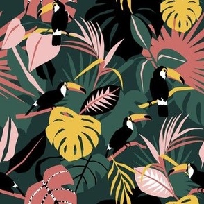 Toucan jungle - muted