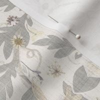 Vining Clematis Linen Texture