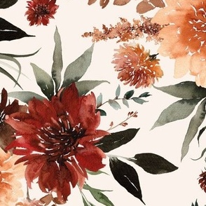 Large / Wilder Fall Florals