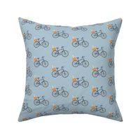 Small Scale - Paris Bicycles - Light Blue
