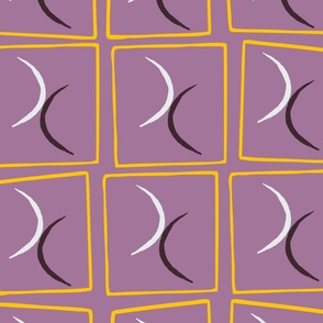 NONBINARY DOUBLE MOONS IN BOXES ENBY PRIDE COLORS (LARGE) B23029R02A