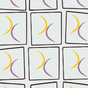NONBINARY DOUBLE MOONS IN BOXES ENBY PRIDE COLORS (LARGE) B23029R02C
